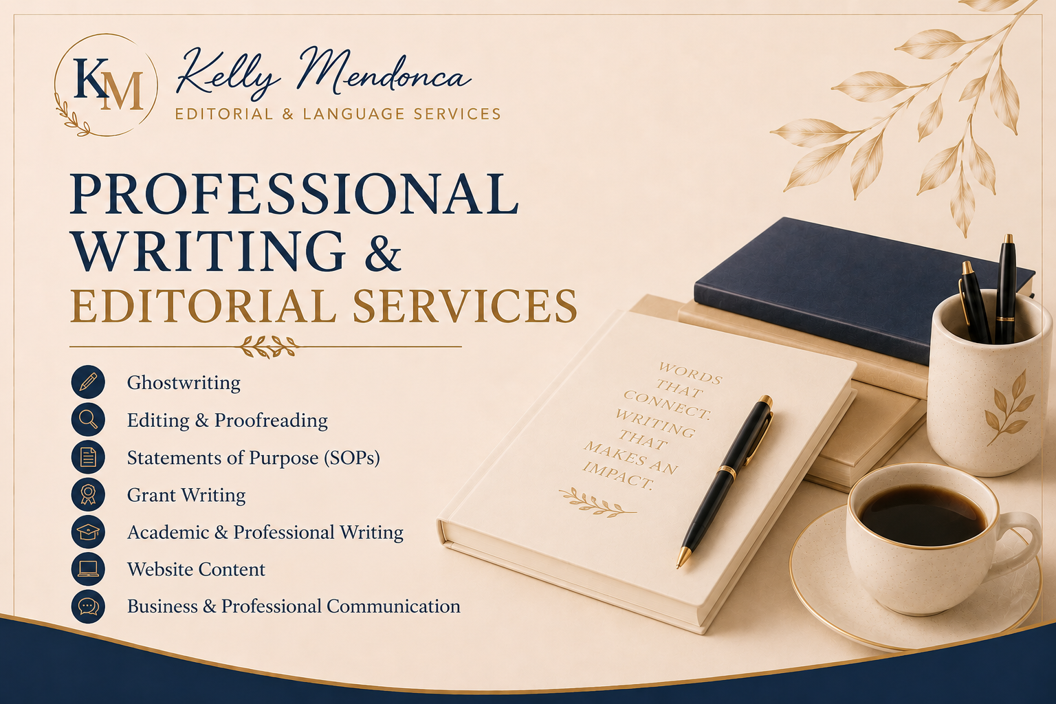 Professional writing and editorial services